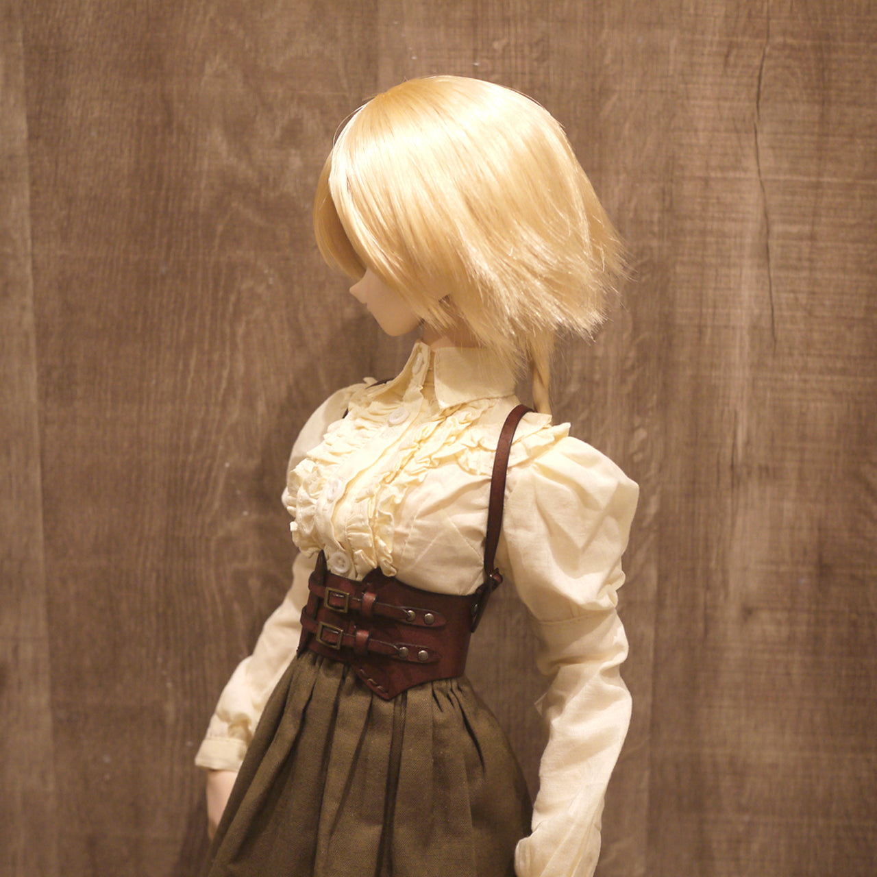 dollfie dream leather Underbust Harness