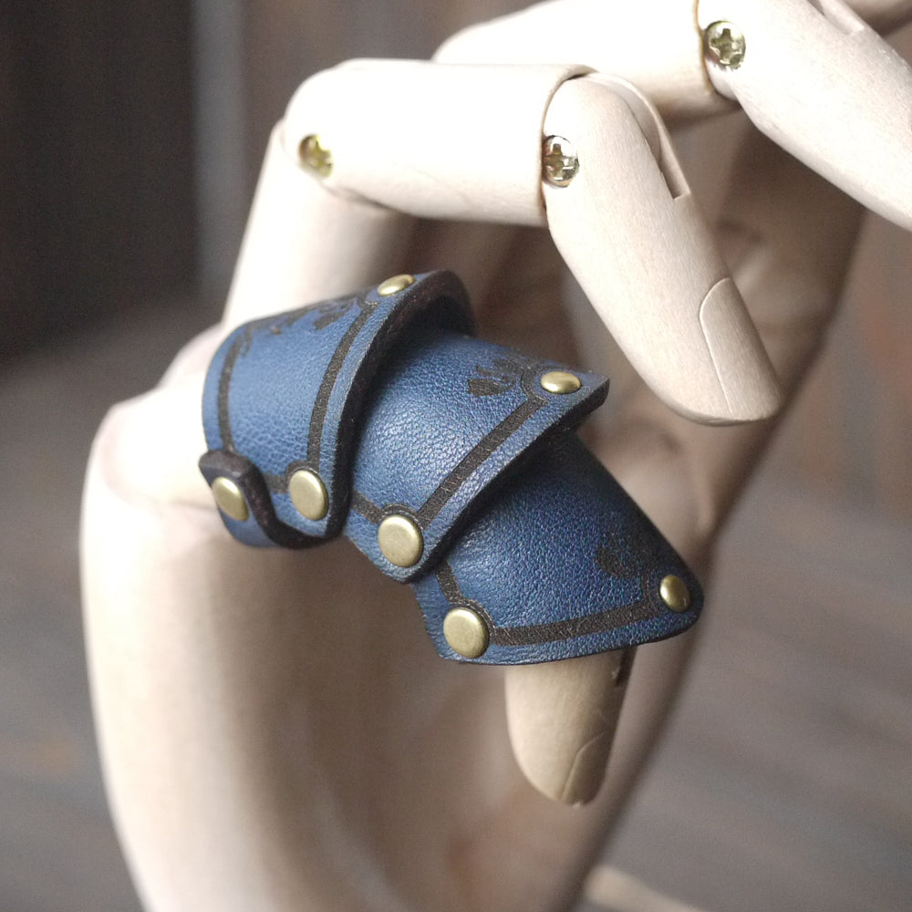 Leather armor ring