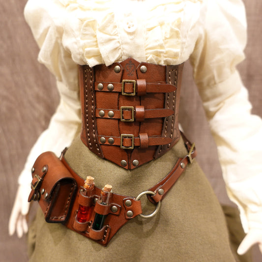 1/3doll steampunk test tube waist bag