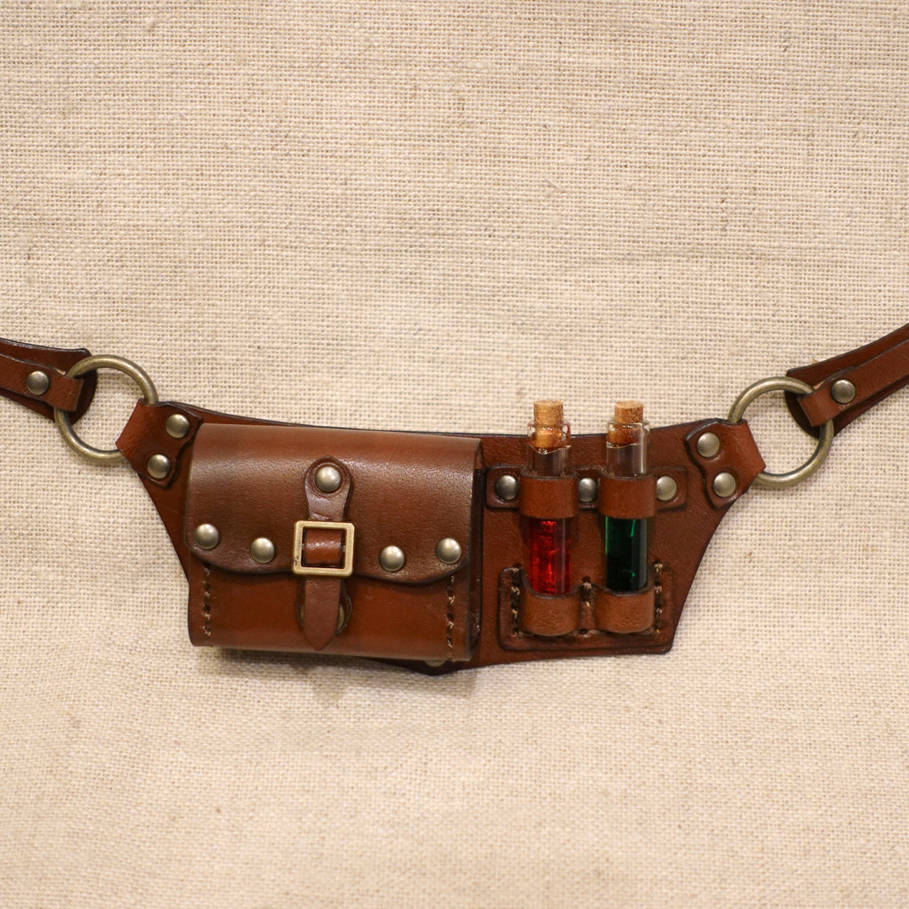 1/3doll steampunk test tube waist bag