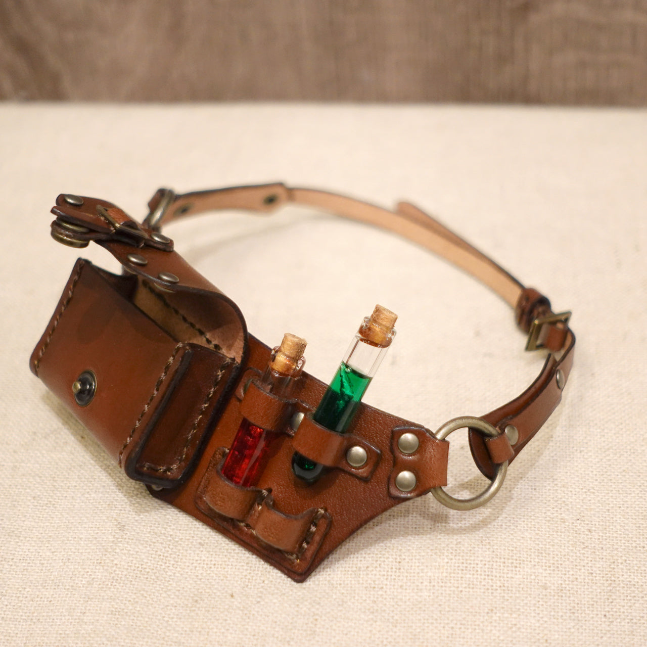 1/3doll steampunk test tube waist bag