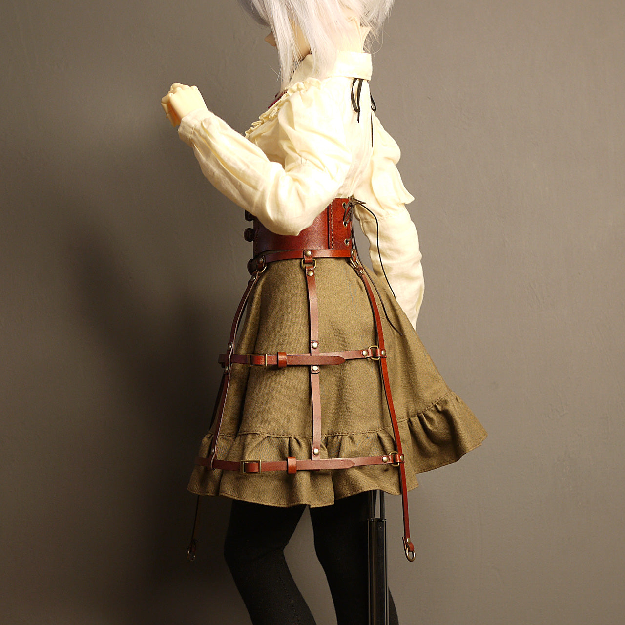 1/3doll steampunk crinoline