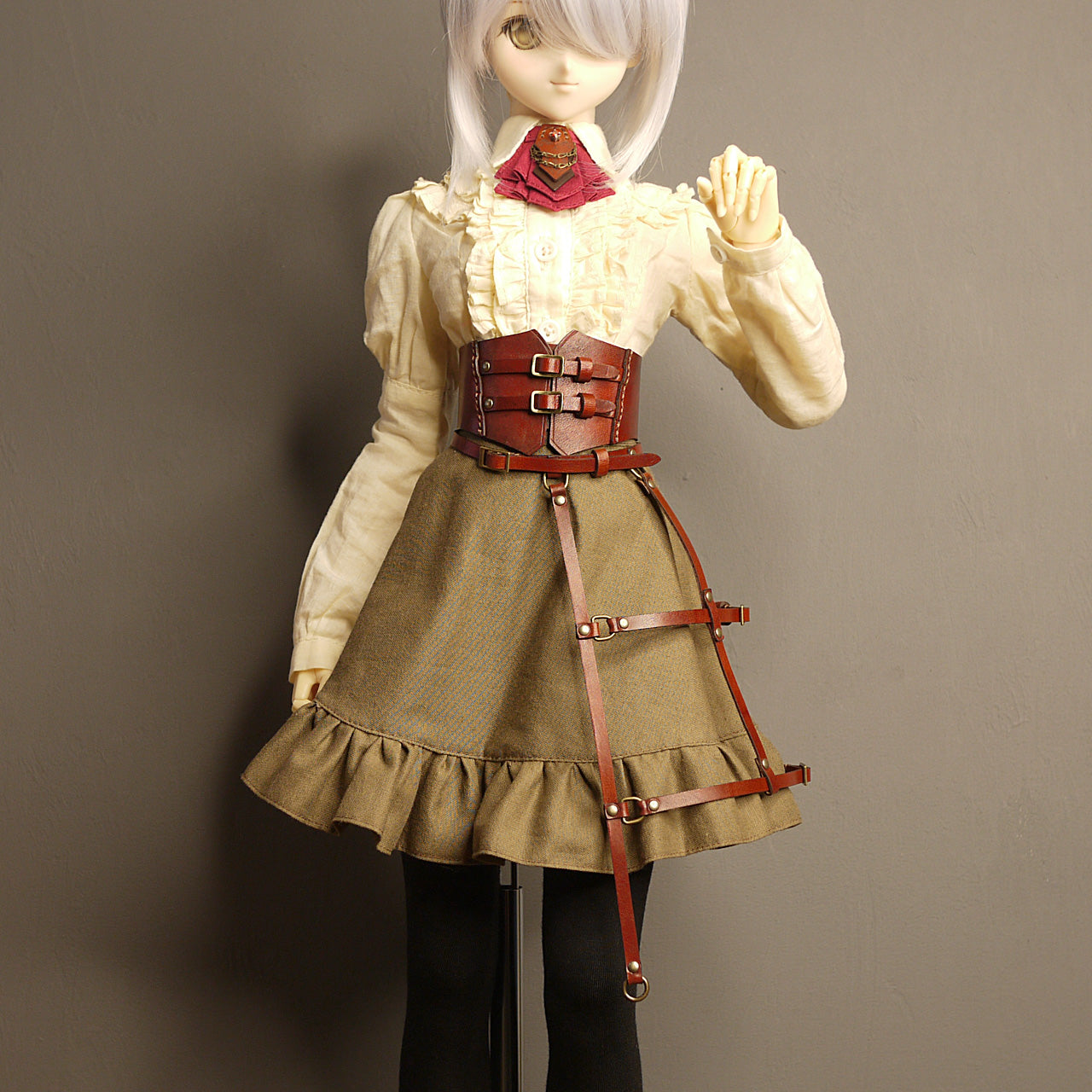 1/3doll steampunk crinoline