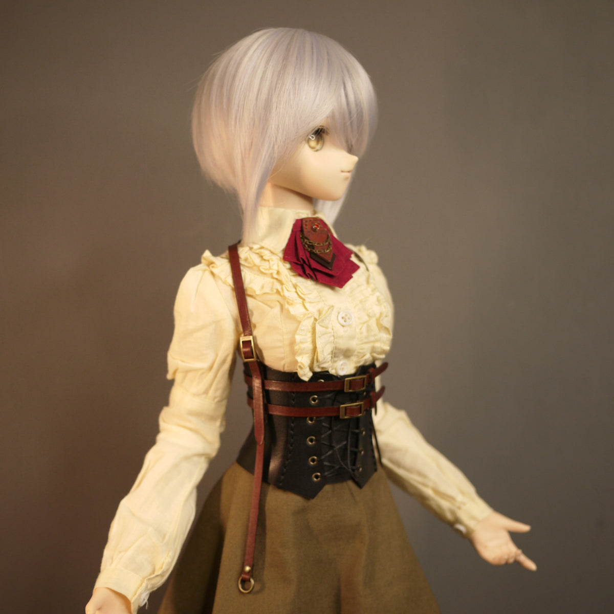 1/3doll leather Harness02