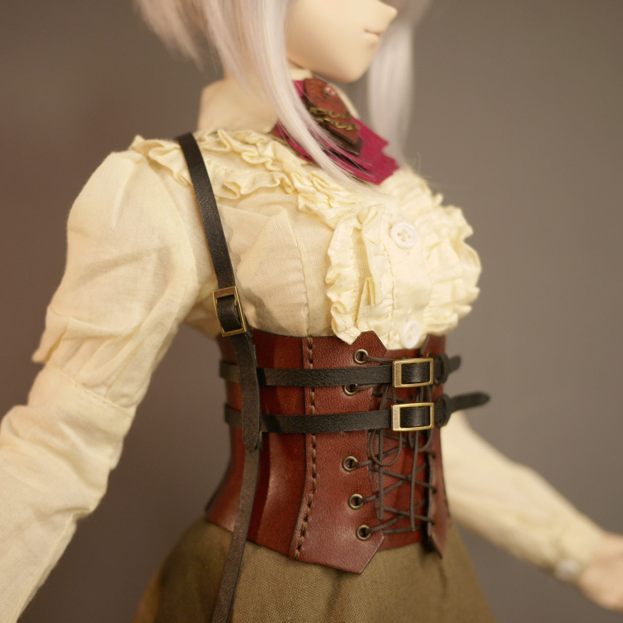 1/3doll leather Harness02
