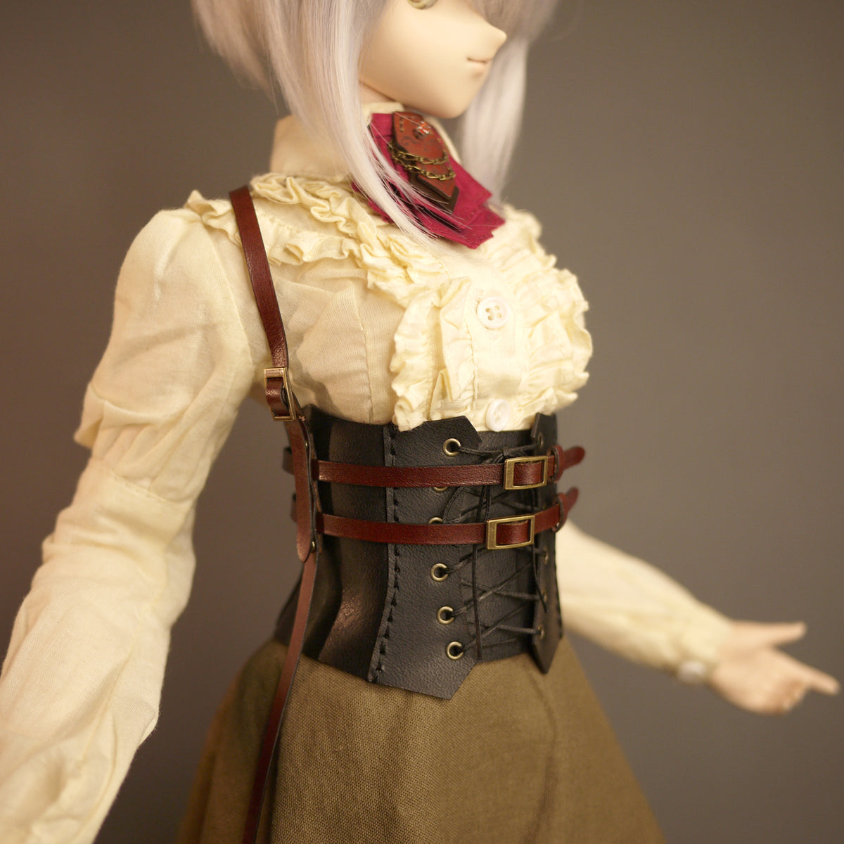 1/3doll leather Harness02
