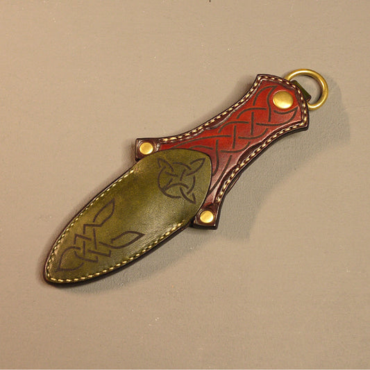 Celtica07 Celtic pattern Dagger-style key cover