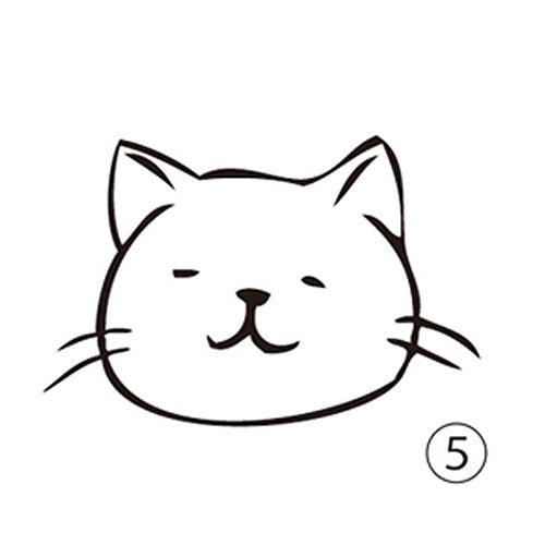 animal illustration  'gamaguchi' purse