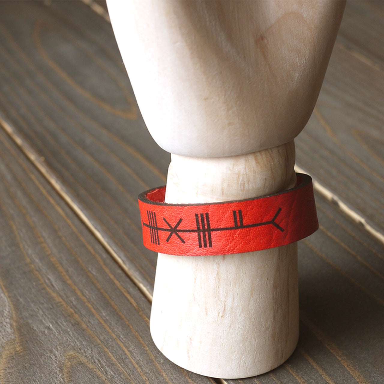 Celtica03 Celtic pattern ogham script Bracelet