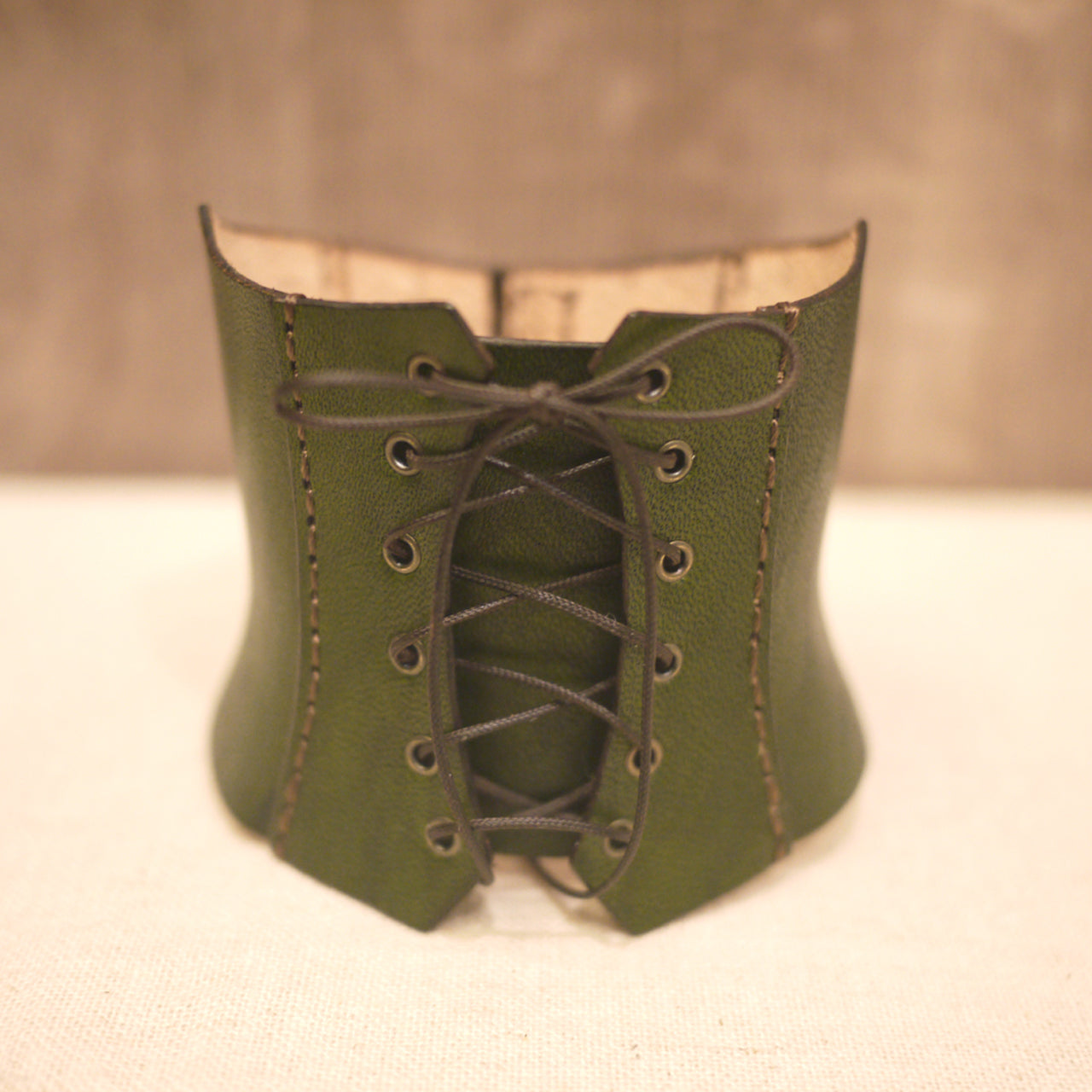 dollfie dream steampunk leather corset 01