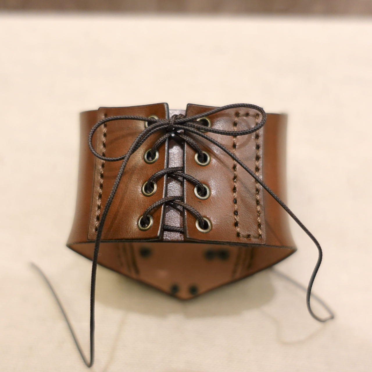 dollfie dream steampunk leather corset 02