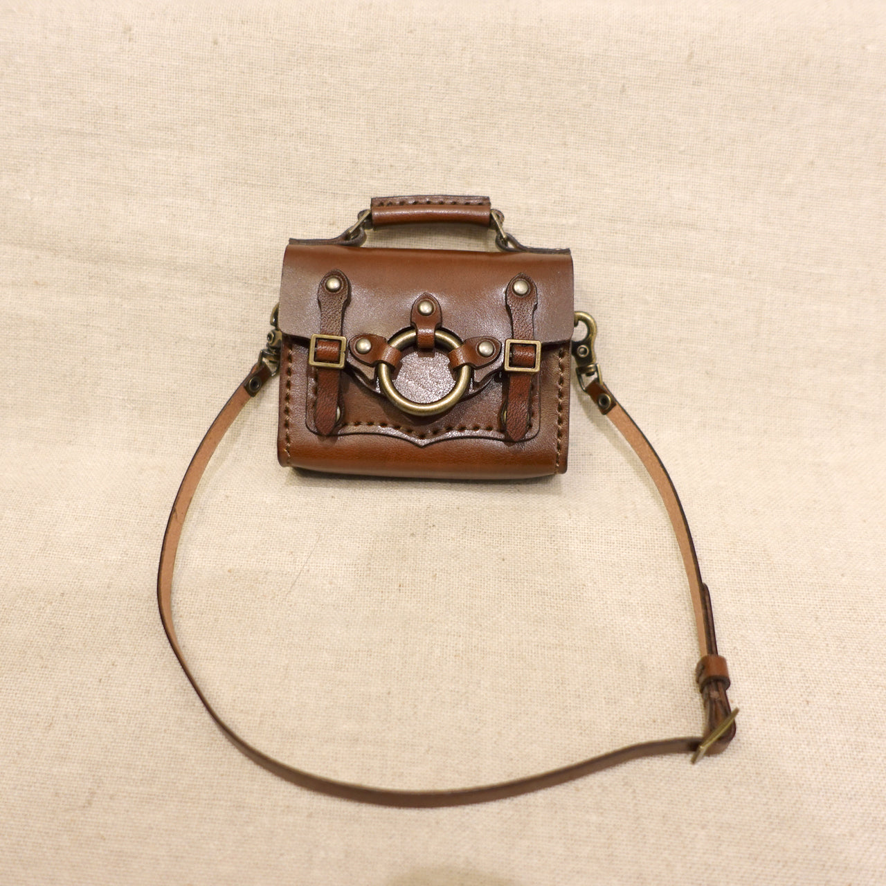 1/3doll steampunk 2way leather bag