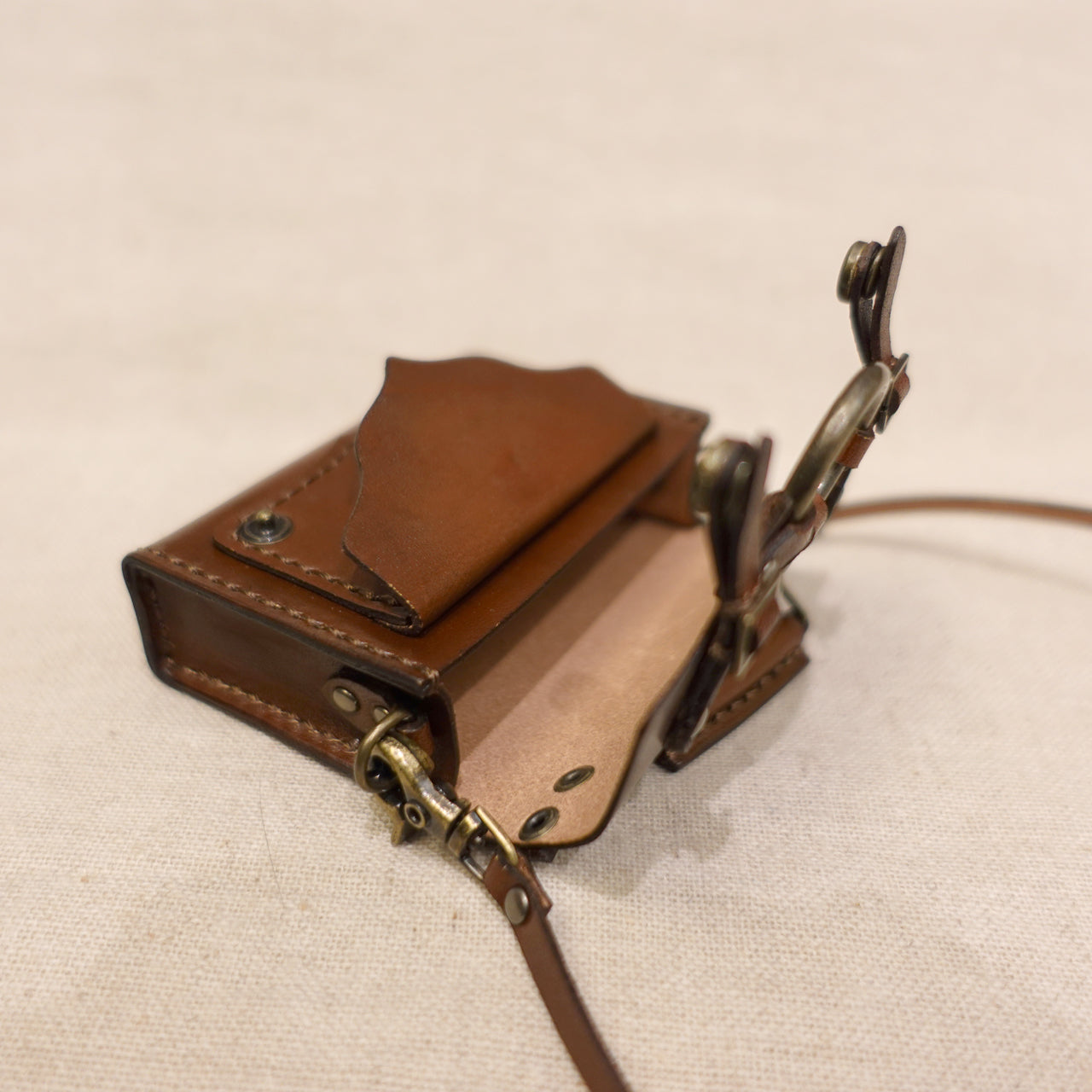 1/3doll steampunk 2way leather bag