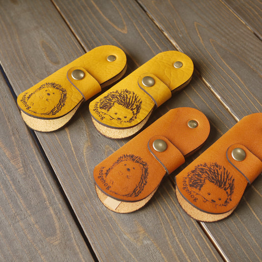 animal illustration  key case