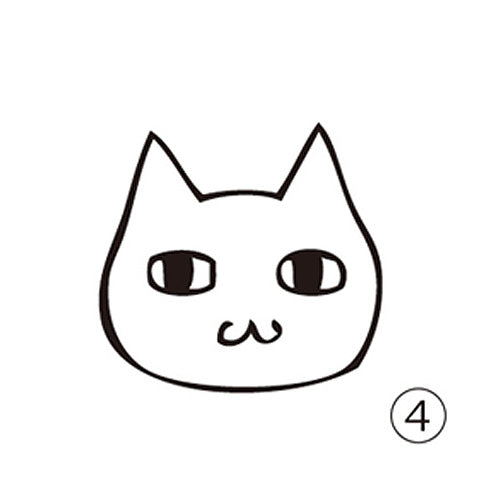 animal illustration  'gamaguchi' purse