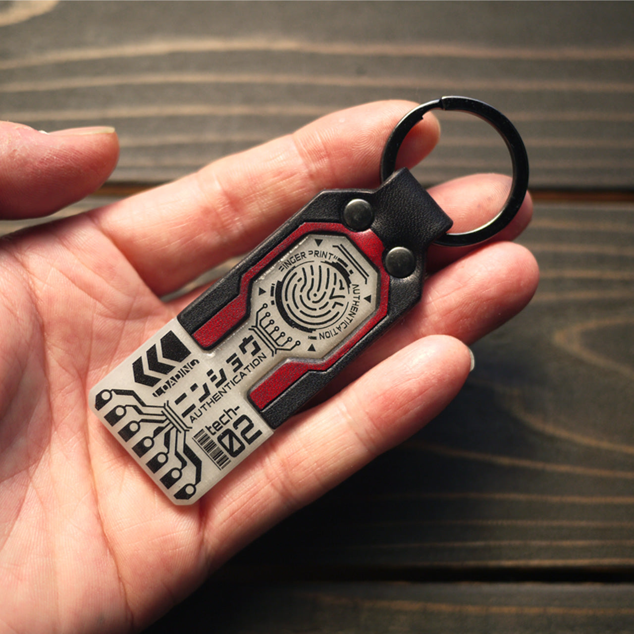 orizontas-tech02 luminous keychain